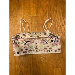 Zara beaded tank top